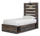 Drystan  Panel Bed With 2 Storage Drawers