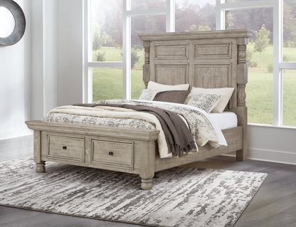 Harrastone Queen Panel Bed