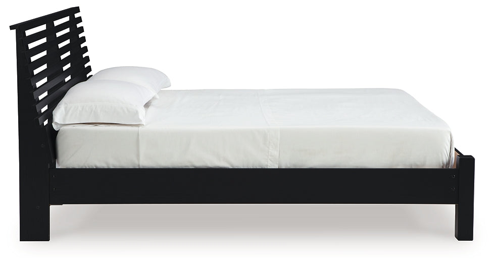 Danziar  Slat Panel Bed