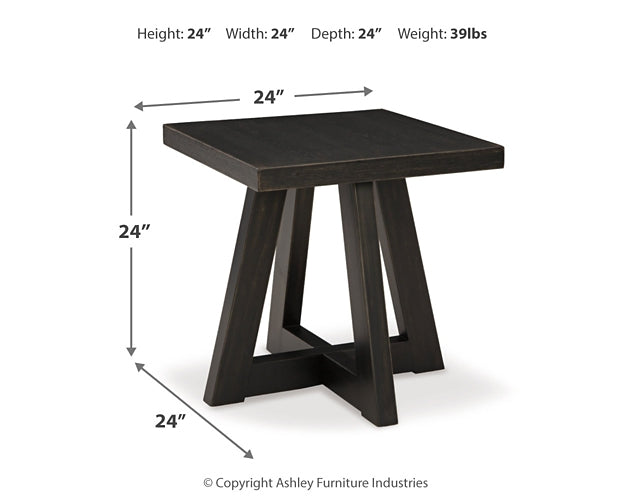 Galliden Coffee Table with 2 End Tables