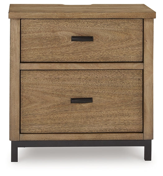 Tomtyn Two Drawer Night Stand