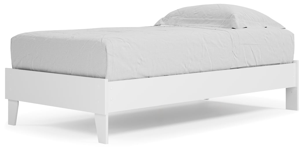 Piperton Twin Platform Bed with Dresser