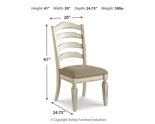 Realyn Dining UPH Side Chair (2/CN)