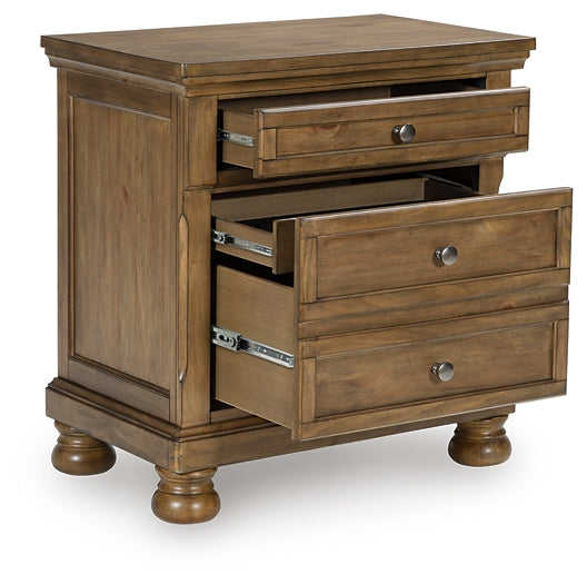 Feddinger Two Drawer Night Stand