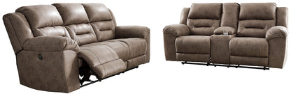 Stoneland Sofa and Loveseat