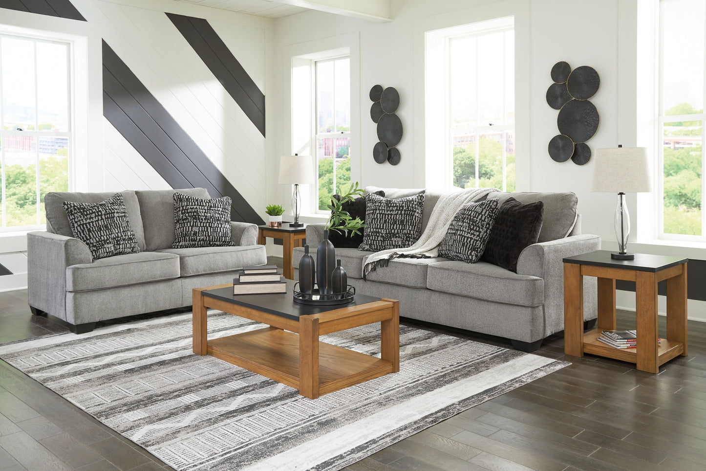 Deakin Sofa and Loveseat