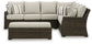 Brook Ranch Sofa SEC/Bench w/CUSH (3/CN)