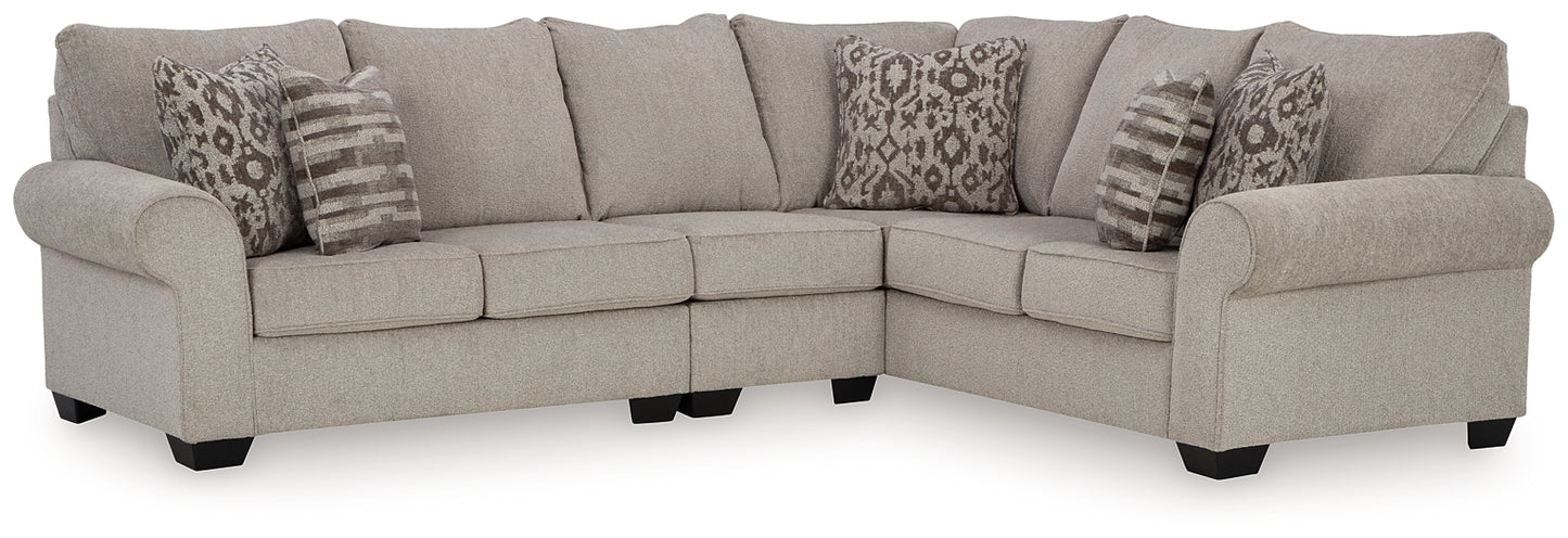 Claireah 3-Piece Sectional