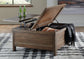 Moriville Coffee Table with 2 End Tables