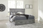 Russelyn King Storage Bed with Mirrored Dresser, Chest and 2 Nightstands